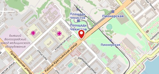 Перекрёсток на карте