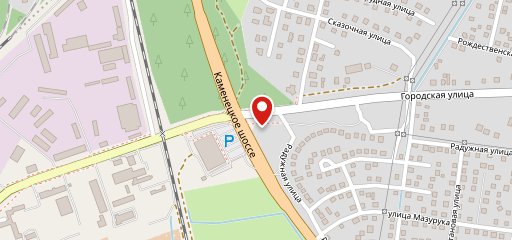 Перекрёсток на карте