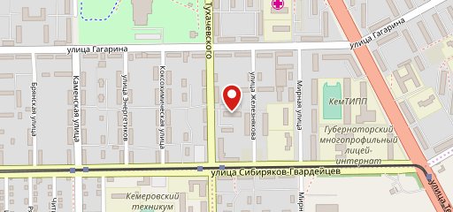Перекресток на карте