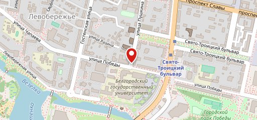 Pereц на карте
