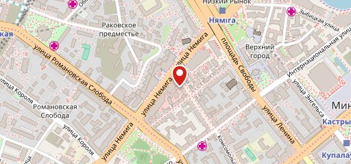 Пересмешник на карте
