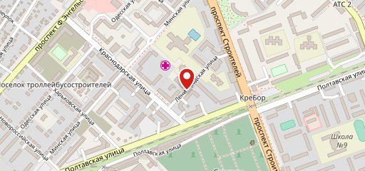 Пересвет на карте