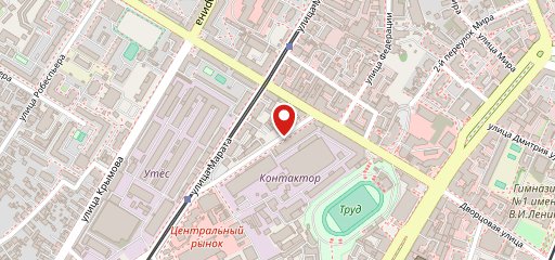 Переулок на карте