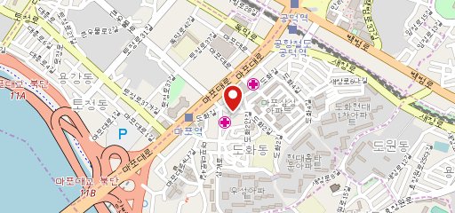 퍼플 на карте