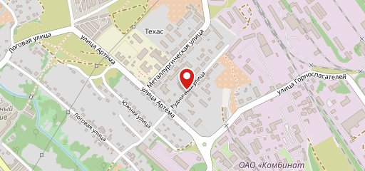 Первая столовая на карте