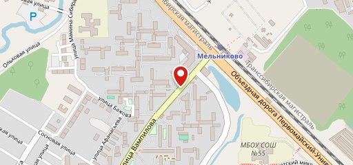 Первомай на карте