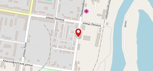 Первомайское на карте