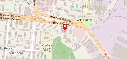 Отель Первоуральск на карте