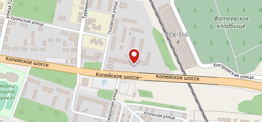 Первый хлебокомбинат на карте