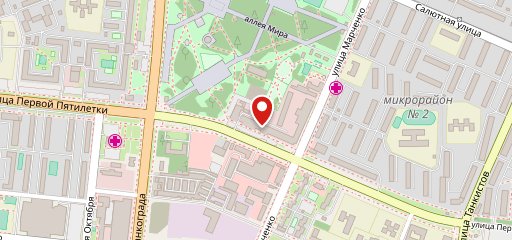 Первый хлебокомбинат на карте