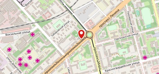 Первый молочный на карте