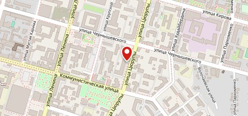 Пещера, бар на карте