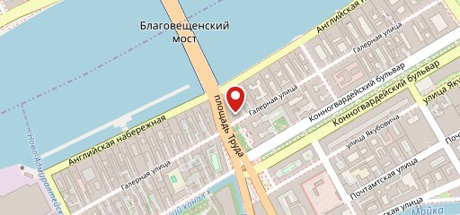 Петербург на карте