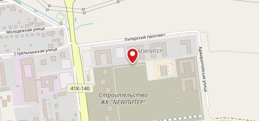 Петергофские Пекарни на карте