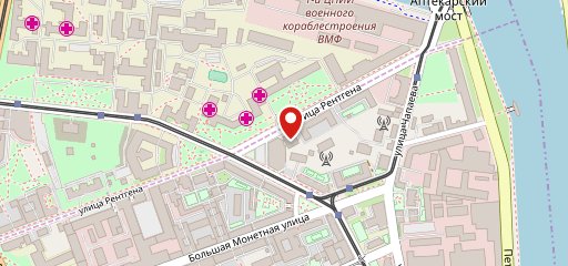 Петергофские пекарни на карте