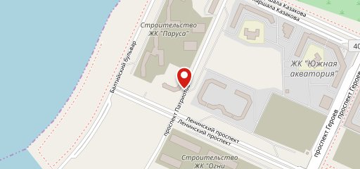Петергофские Пекарни на карте
