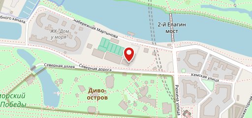 Петербургский теннисный клуб на карте