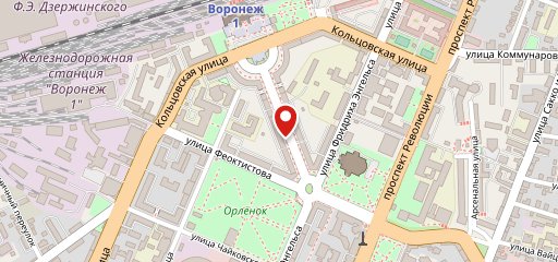 ПЕТРА, кафе на карте