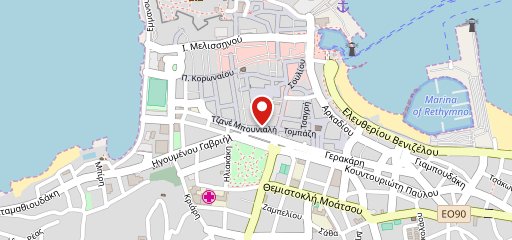 Petra Restaurant Rethymno на карте