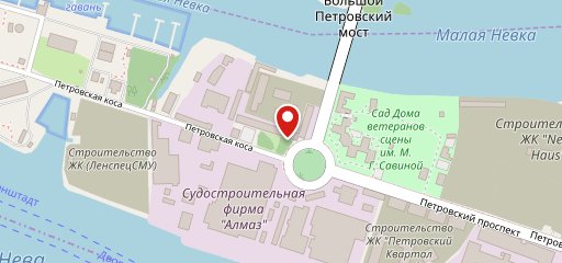 Петроф лофт на карте
