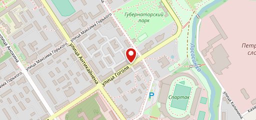 Ресторан "ПетроПицца" на карте