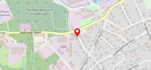 Петровская трапеза на карте
