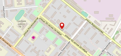 Петр&скй хлеб на карте