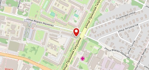 Петр&скй хлеб на карте