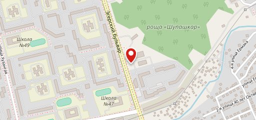 Петровский на карте