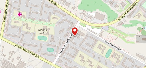 Петровский на карте