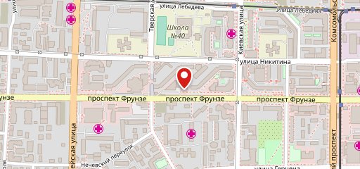 Пей кофе на карте
