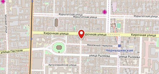 Пешеход на карте