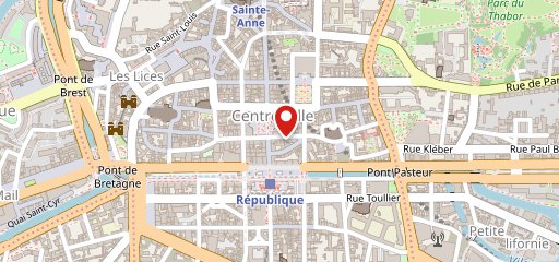 Le Piccadilly Rennes на карте