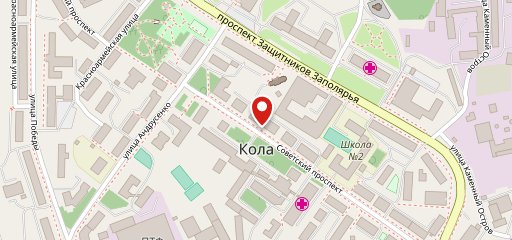 Пиццерийка на карте
