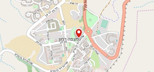 פיצה סלפי מצפה רמון на карте