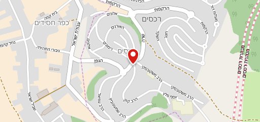שבחי ירושלים רכסים на карте