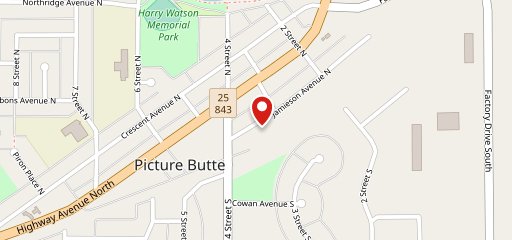 Picture Butte Restaurant на карте