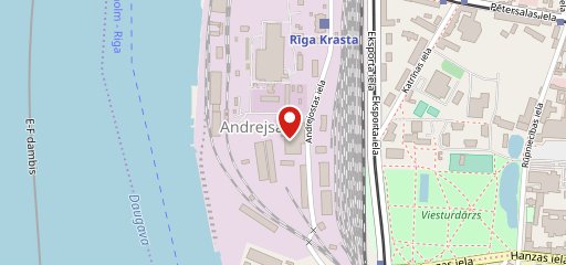 Pusdienu restorāns "Pie Ivonnas" Rīgā на карте