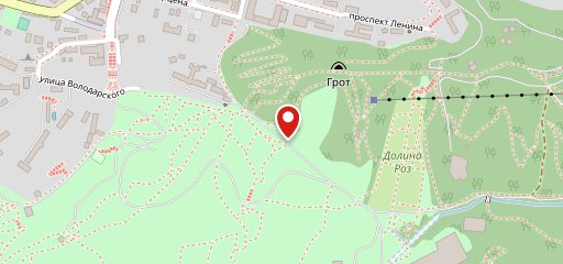Сосновая горка на карте