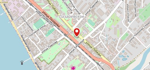 Пингвин на карте