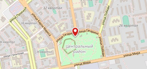 Пингвин на карте