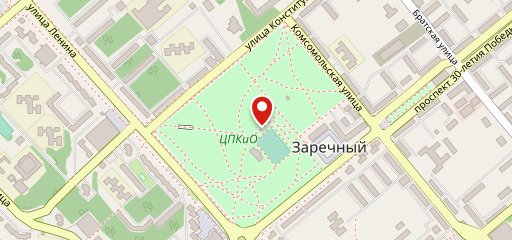 Пингвин на карте
