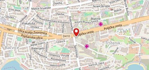Pinjur Split на карте