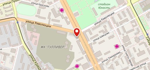 Розовый пеликан на карте