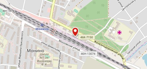 Пинка бар на карте