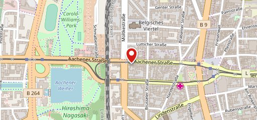 Pizzeria Pinocchio (Belgisches Viertel) на карте