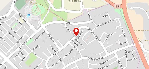 פלאפל מכל הלב נתיבות на карте