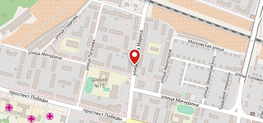 Пинта на карте