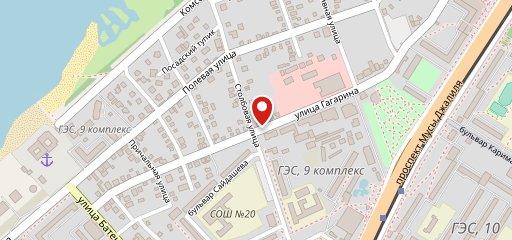 Пинта на карте