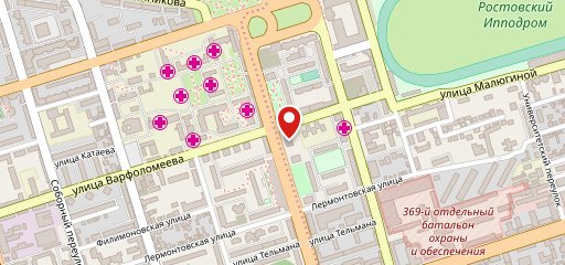 Пинта на карте